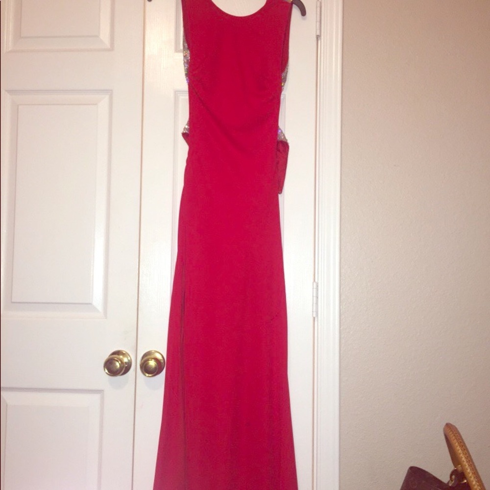 Beautiful red Prom Dress by Jovani size 2